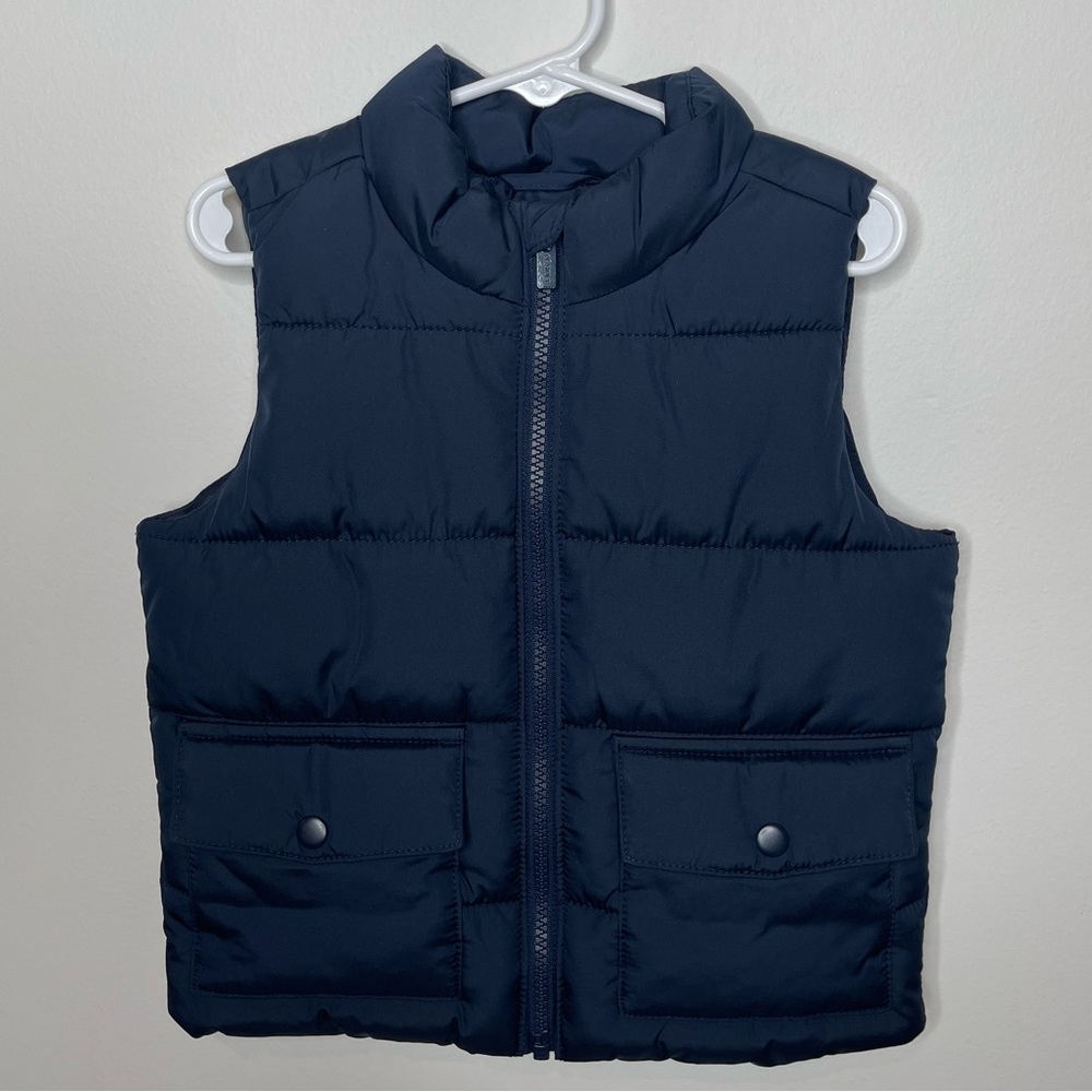 Old Navy Blue Puffer Vest